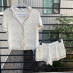 Dainty Flower Pajama Set